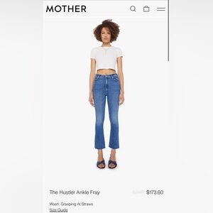 Mother Hustler Ankle Fray